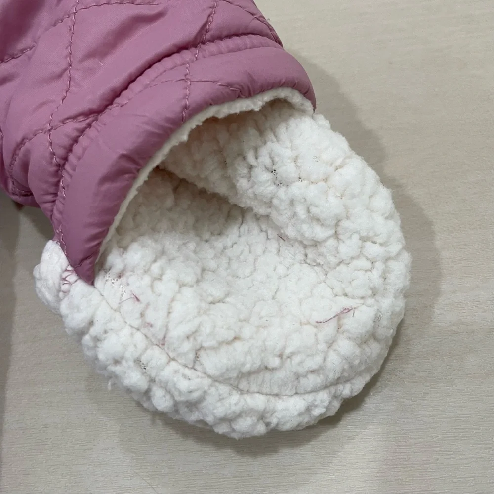 EUC EGG Susan Lazar Size 3 Month Baby/Infant Snowsuit Waterproof Pink Full Zip - Picture 7 of 15